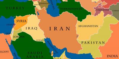 Karte dohā, katarā tuvajos austrumos